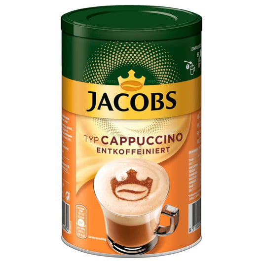 Jacobs Cappuccino entkoffeiniert, Kaffeespezialitäten 220g