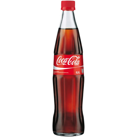 Coca-Cola Glasflasche 0,5l