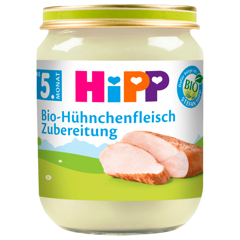 Hipp Bio-Hühnchenfleisch Zubereitung 125g