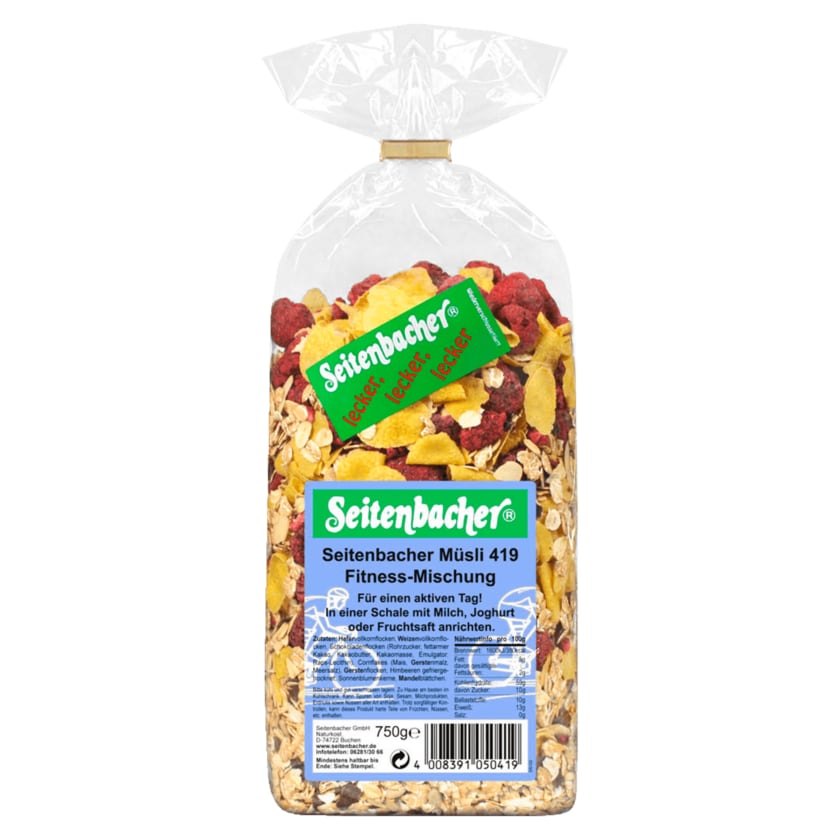 Seitenbacher Müsli Fitness-Mischung 750g