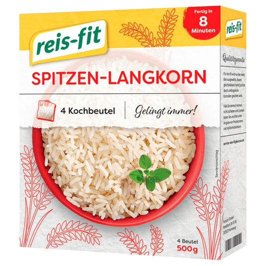 Reis-fit Spitzen-Langkornreis 4x125g