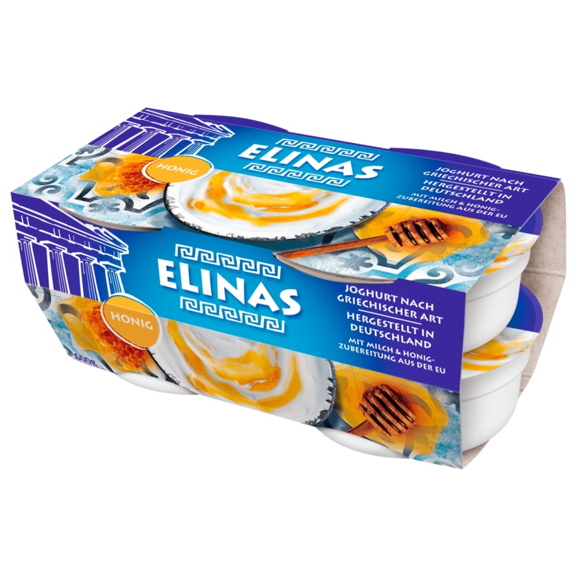 Elinas Joghurt Griechischer Art Honig 4x150g