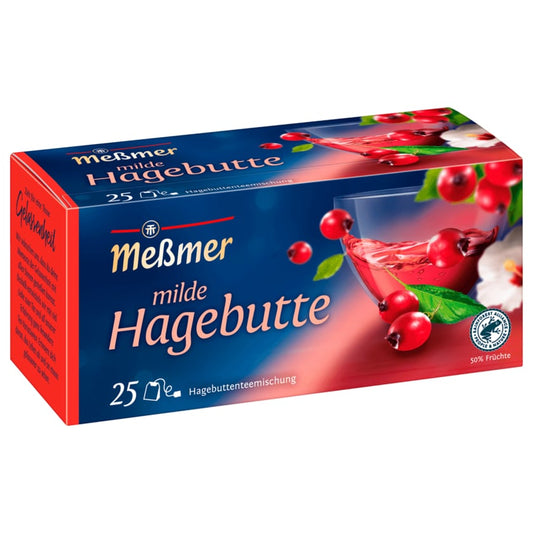 Meßmer Milde Hagebutten-Mischung 75g, 25 Beutel