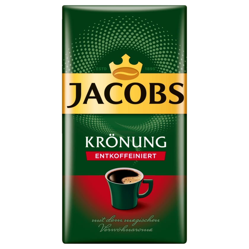 Jacobs Filterkaffee Krönung entkoffeiniert 500g