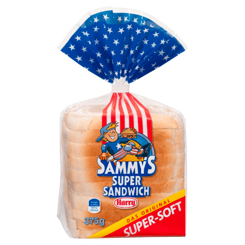 Harry Sammys Super Sandwich 375g