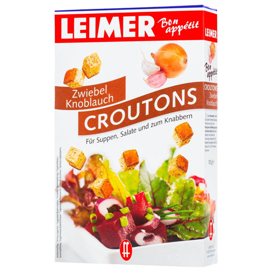 Leimer Croûtons Zwiebel-Knoblauch 100g