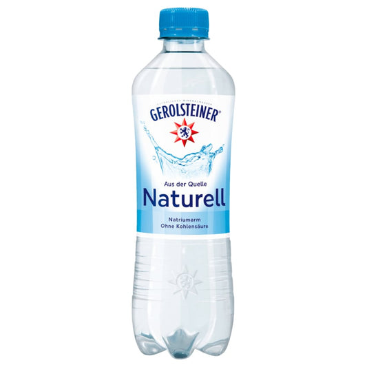 Gerolsteiner Naturell 0,5l (inkl. 0,25€ Pfand)