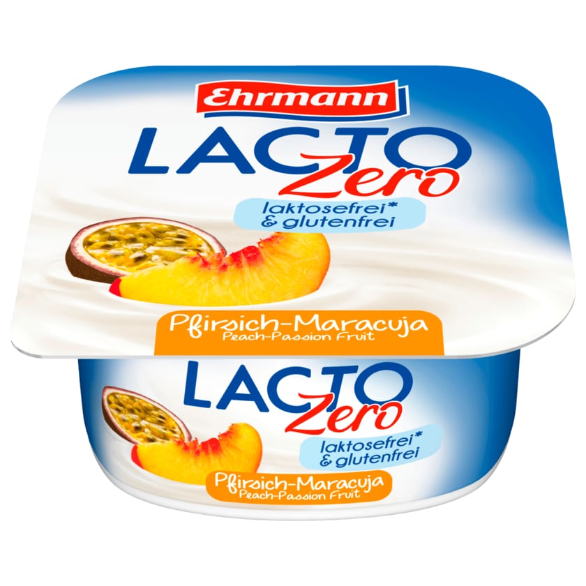 Ehrmann Lacto Zero Quark Pfirsich-Maracuja 135g