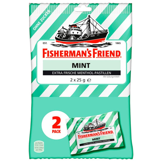 Fisherman's Friend Mint ohne Zucker 2x25g