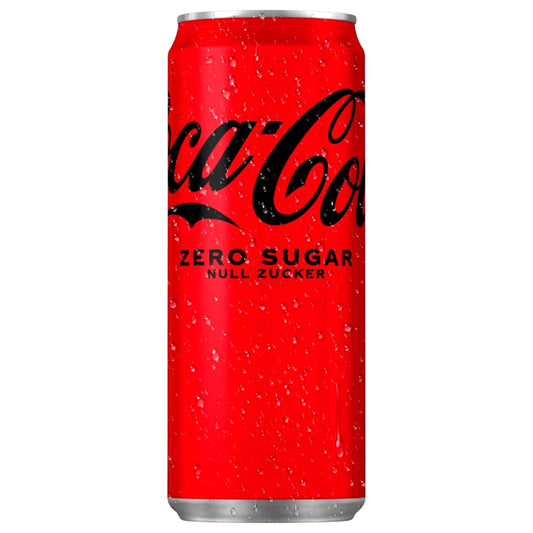 Coca-Cola Zero Sugar 0,33l (inkl. 0,25€ Pfand)