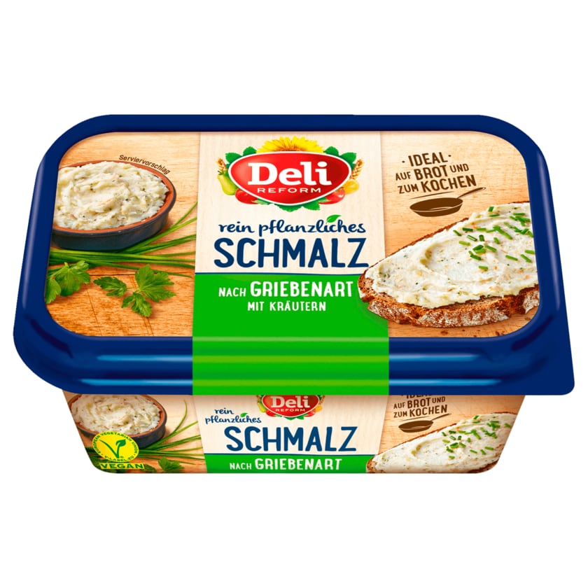 Deli Reform Schmalz nach Griebenart mit Kräutern 200g