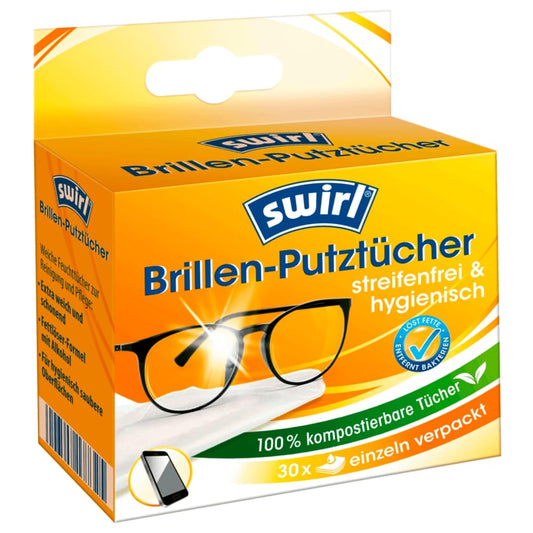 Swirl Brillen-Putztücher 30 Stück