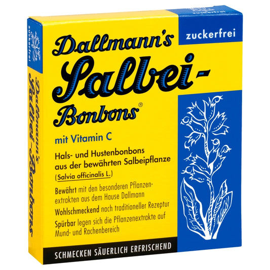 Dallmann's Salbeibonbons zuckerfrei 20 Stück