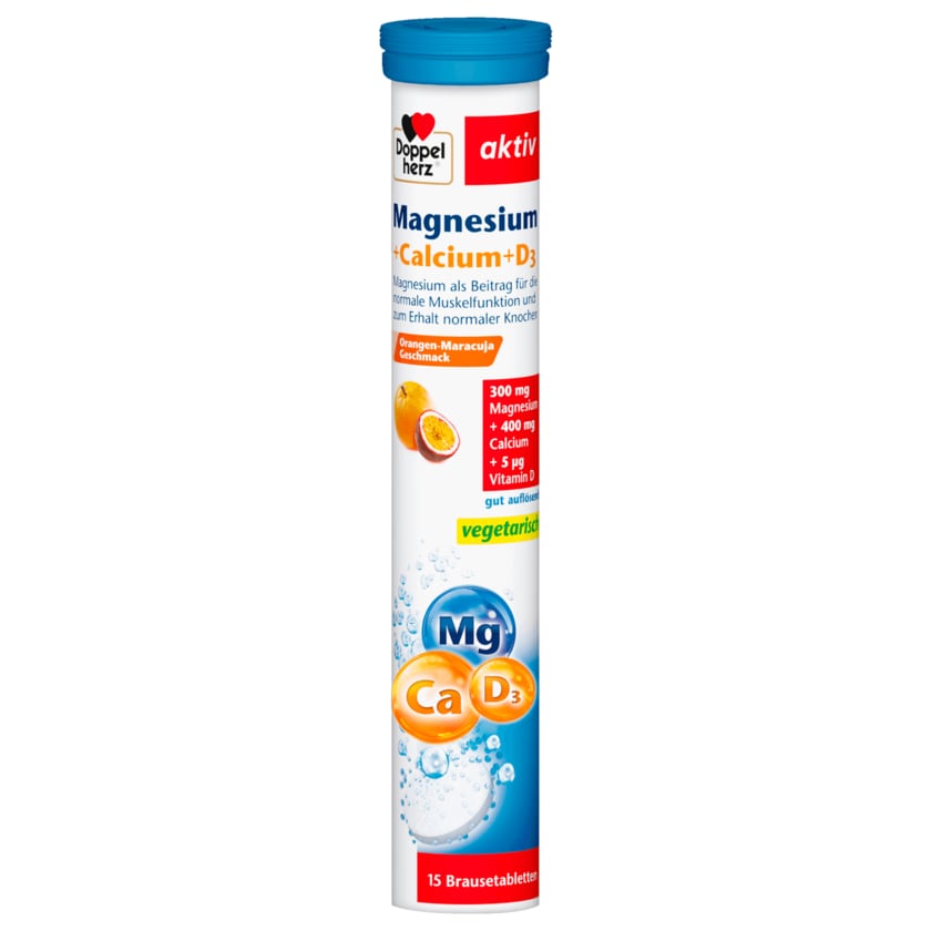 Doppelherz Magnesium + Calcium + D3 15 Stück