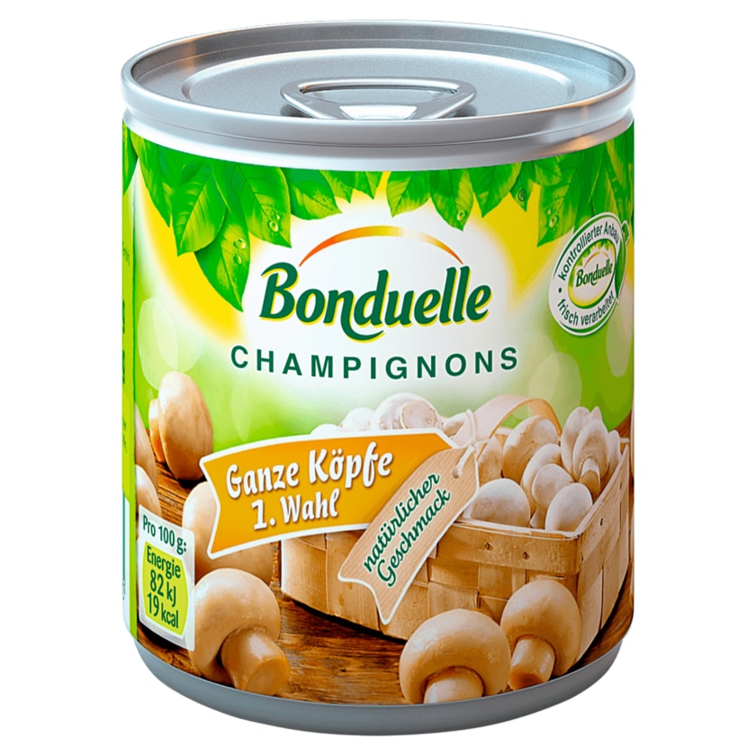 Bonduelle Champignons ganze Köpfe 1. Wahl 115g