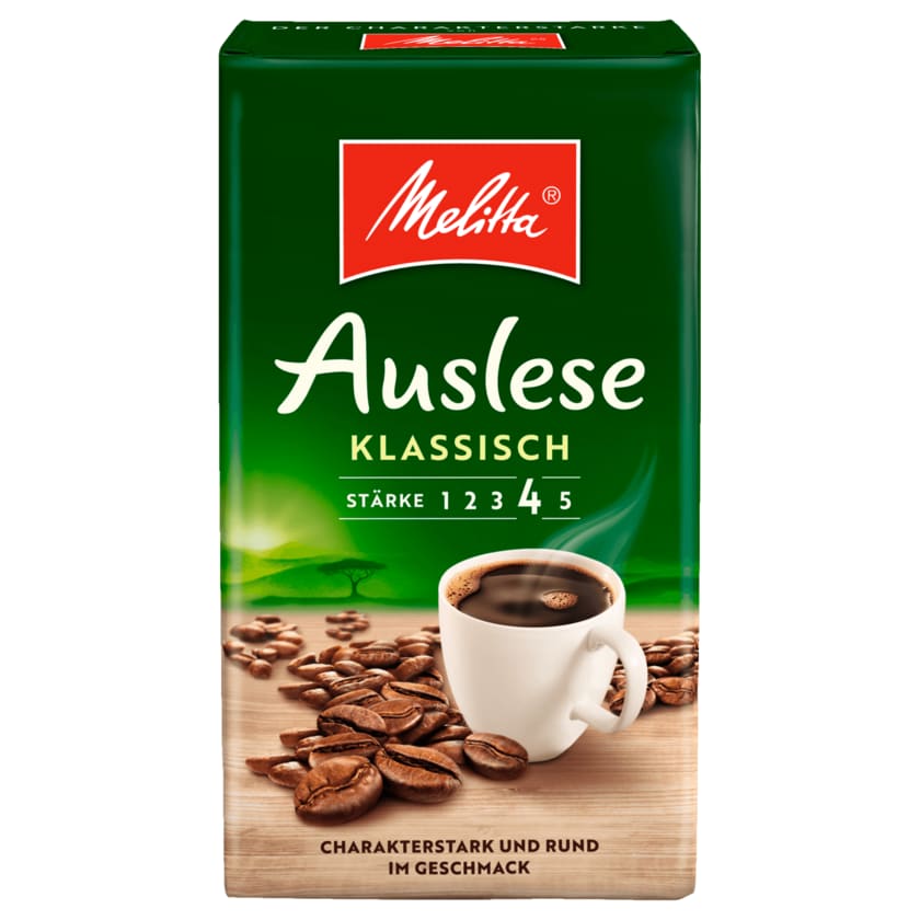 Melitta Auslese Klassisch Filterkaffee gemahlen 500g