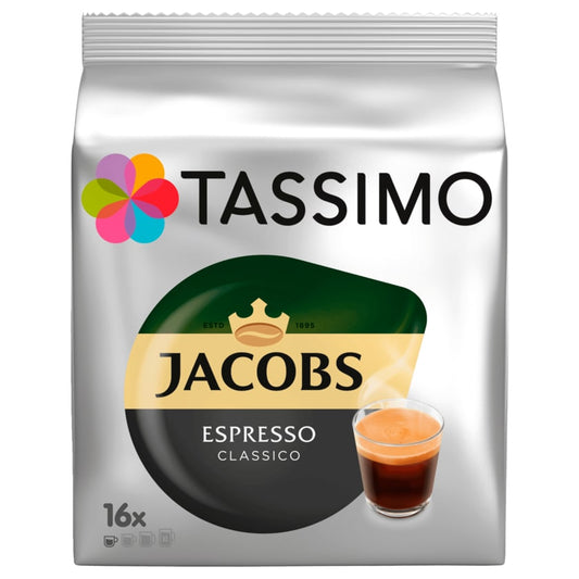 Tassimo Kaffeekapseln Jacobs Espresso classico 118,4g, 16 Kapseln