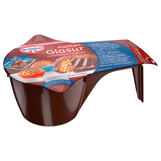 Dr. Oetker Kuchenglasur hell im Becher 125g