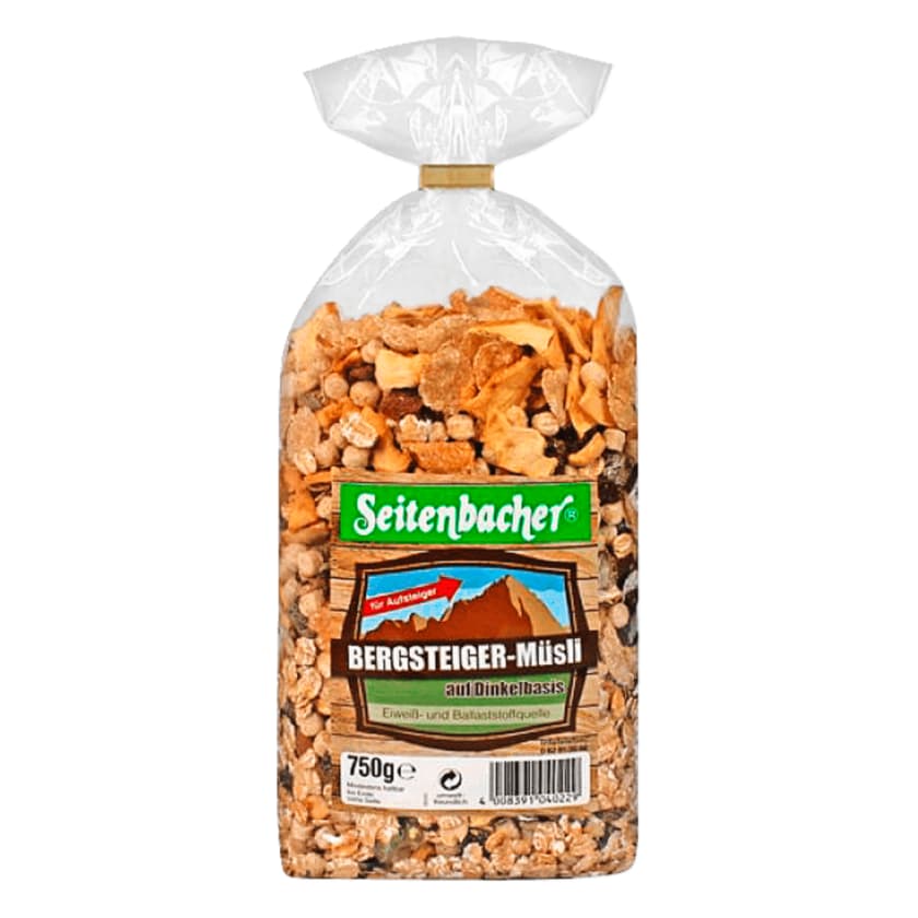 Seitenbacher Bergsteiger Müsli 750g