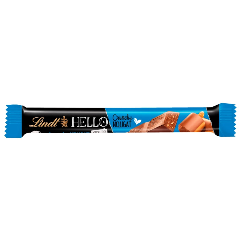 Lindt Hello Crunchy Nougat Stick 39g