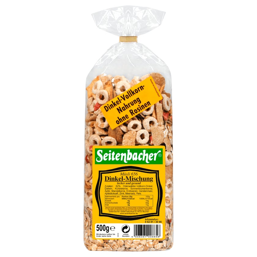 Seitenbacher Müsli Dinkelmischung 500g