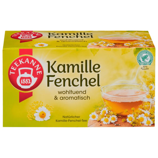 Teekanne Sanfter Kamille-Fenchel 40g, 20 Beutel