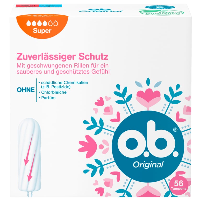 o.b. Tampons Original Super 56 Stück