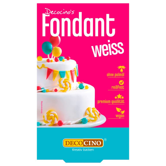 Decocino Rollfondant Weiß 250g