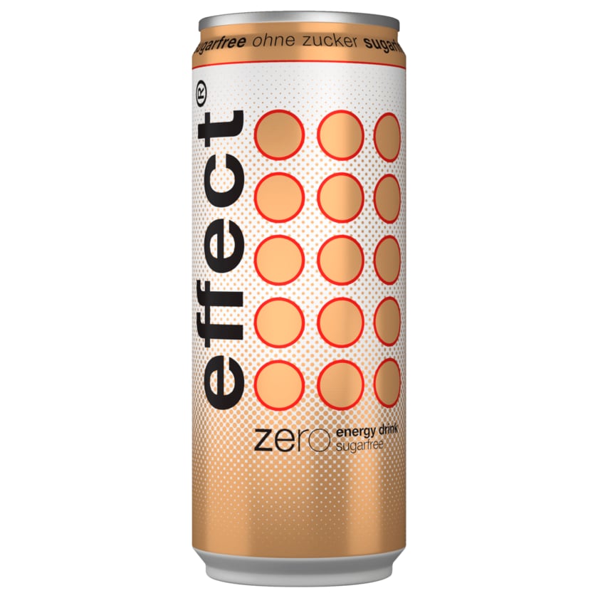 Effect Energy Drink Zero 0,33l (inkl. 0,25€ Pfand)