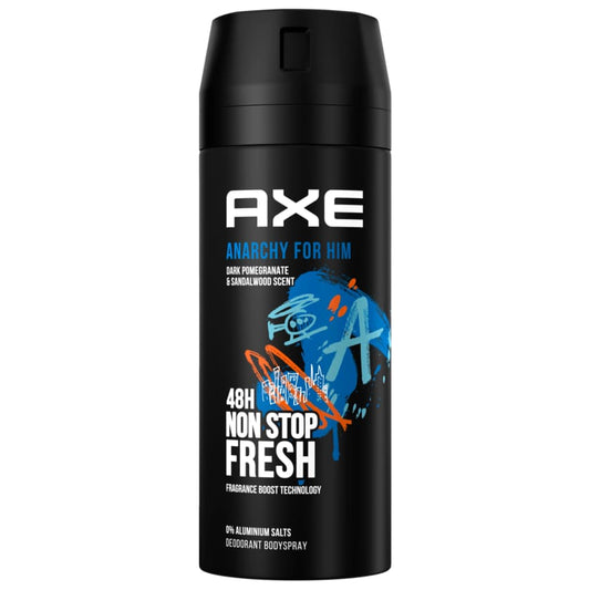 Axe Deo Spray Anarchy for Him ohne Aluminium 150ml