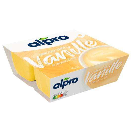 Alpro Soja-Dessert Feine Vanille vegan 4x125g