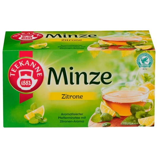 Teekanne Spritzige Minze-Zitrone 30g, 20 Beutel