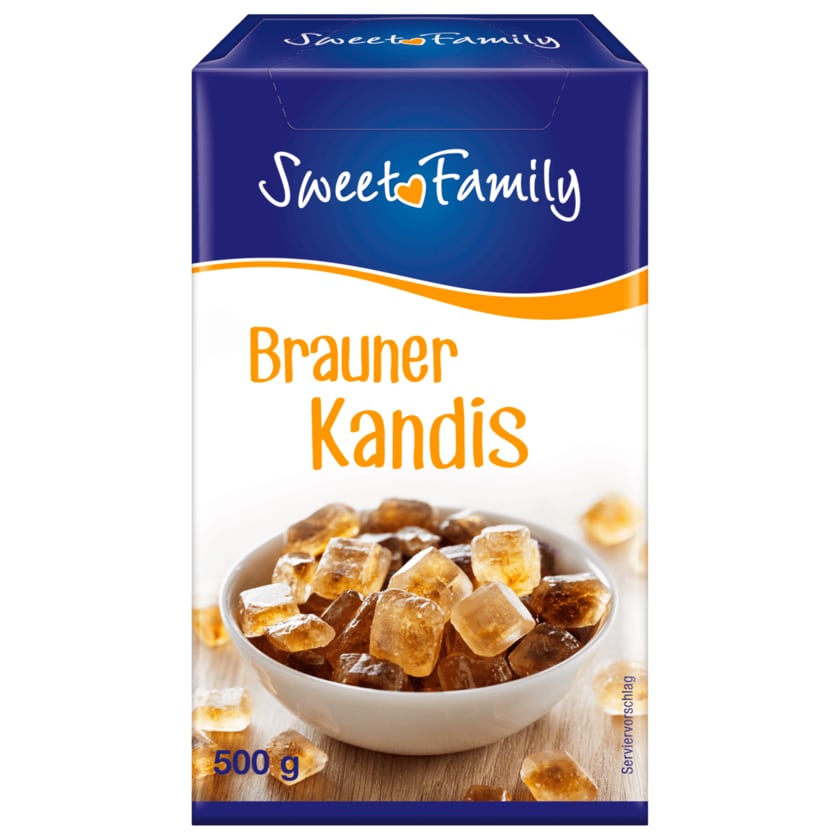 Sweet Family Nordzucker Brauner Kandis 500g