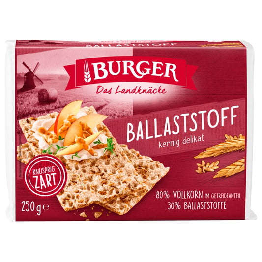 Burger Ballaststoff Knäckebrot 250g