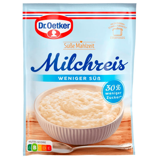 Dr. Oetker Milchreis weniger süß 112g