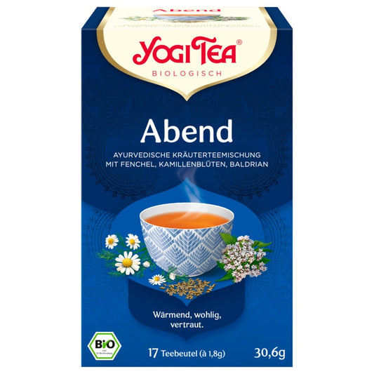 Yogi Tea Bio Tee Abend 30,6g 17 Beutel