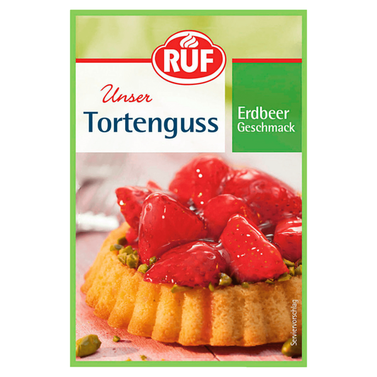 Ruf Tortenguss Erdbeere 3 Stück