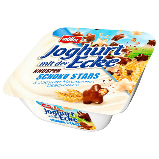 Müller Joghurt mit der Ecke Schokostars 150g