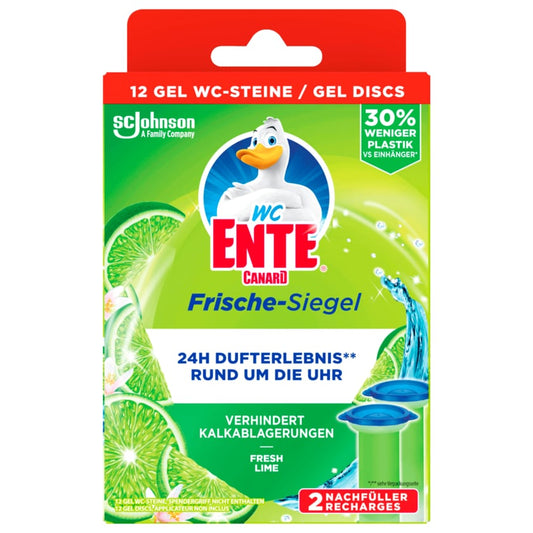 WC-Ente WC-Stein Nachfüller Frische Siegel Limone 2x36ml