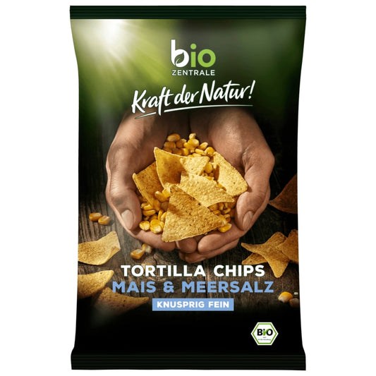 Biozentrale Bio Tortilla-Chips Meersalz 125g