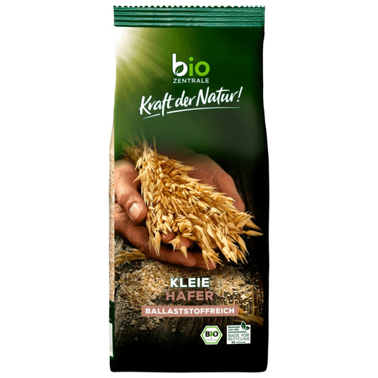 Biozentrale Bio Haferkleie 500g