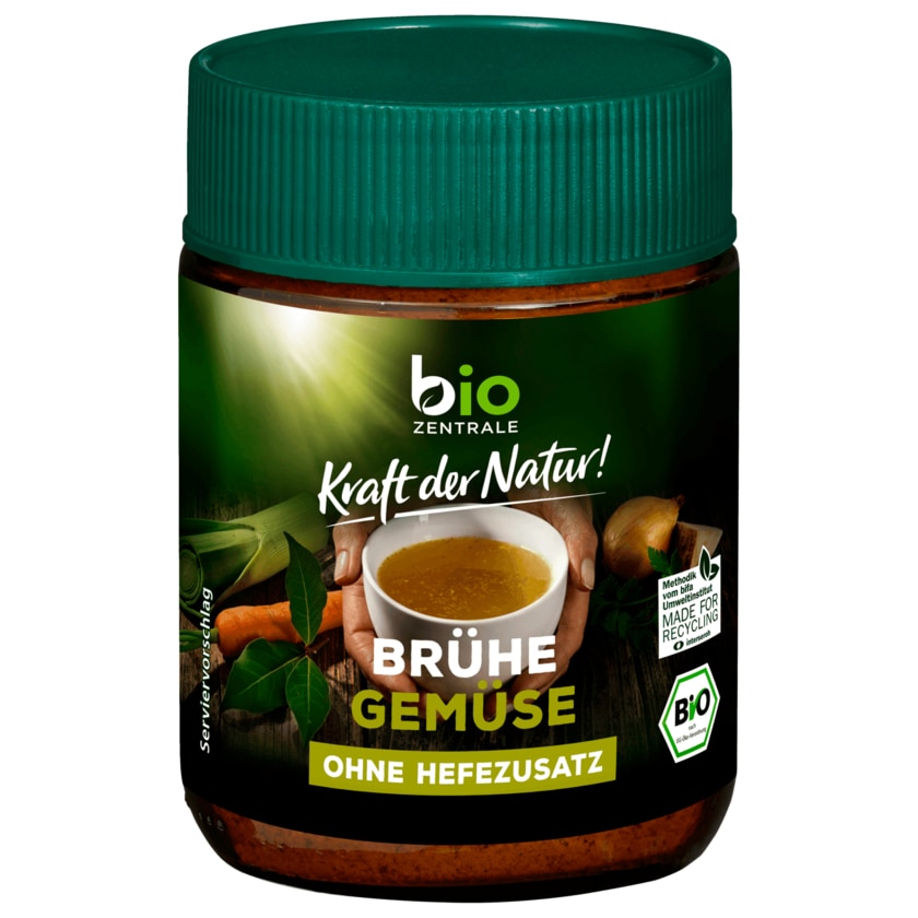 Biozentrale Bio Gemüsebrühe ohne Hefezusatz 150g