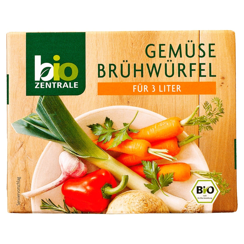 Biozentrale Bio Gemüsebrühwürfel 60g