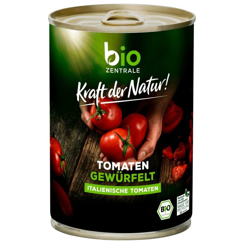 Biozentrale Bio Tomaten gewürfelt 400g