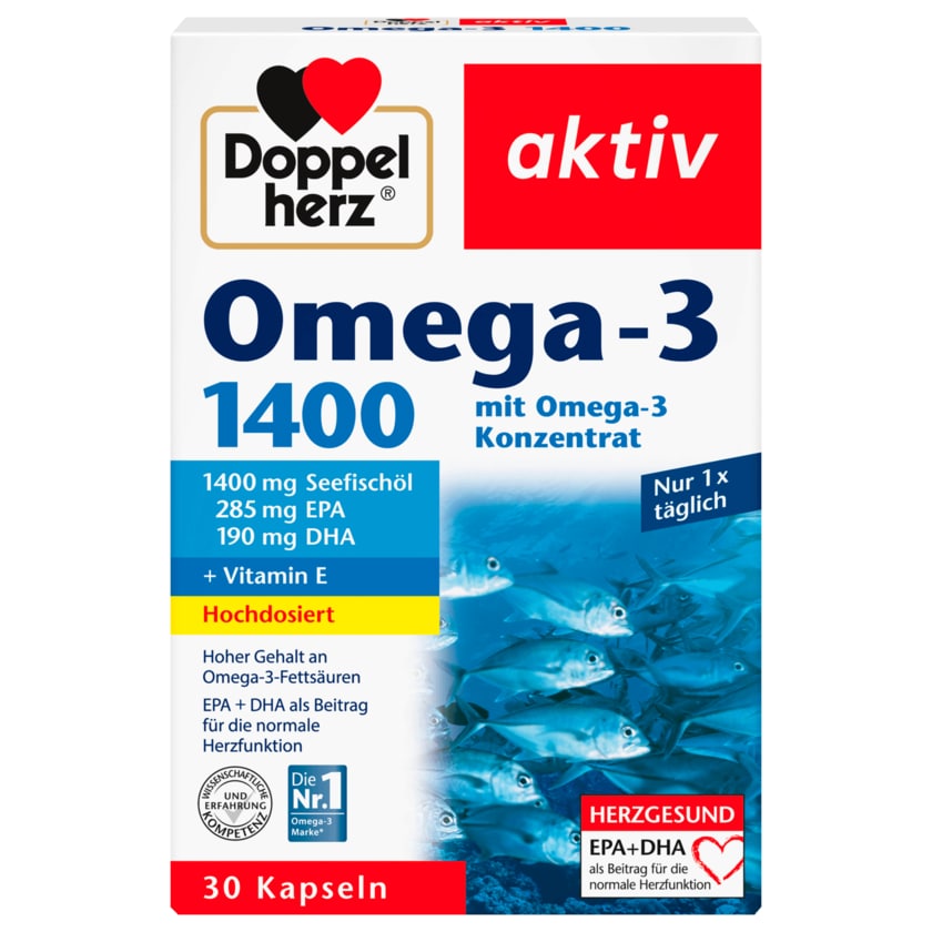 Doppelherz Omega-3 1400 30 Stück