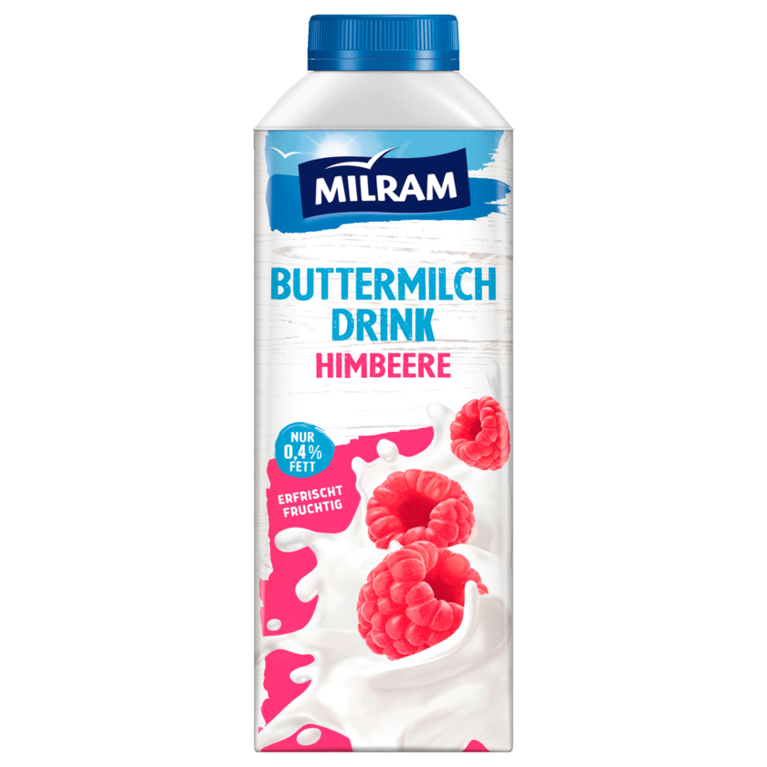 Milram Buttermilch-Drink Himbeere 750g