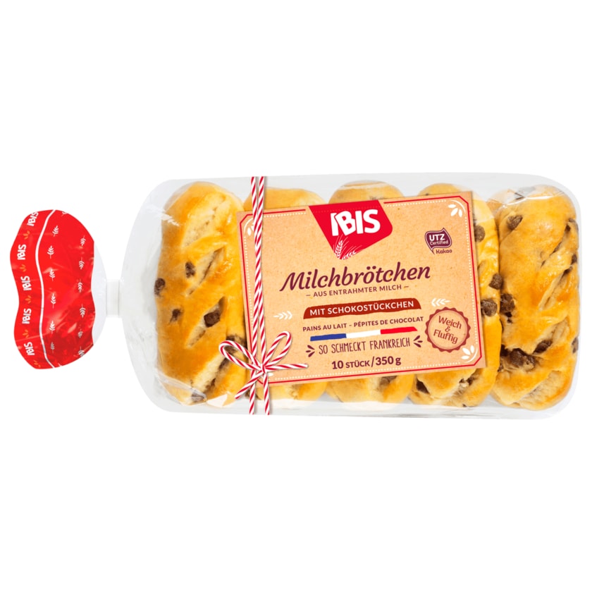 Ibis Milchbrötchen mit Schokostücken 350g