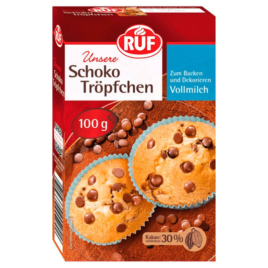 Ruf Schoko-Tröpfchen Vollmilch 100g