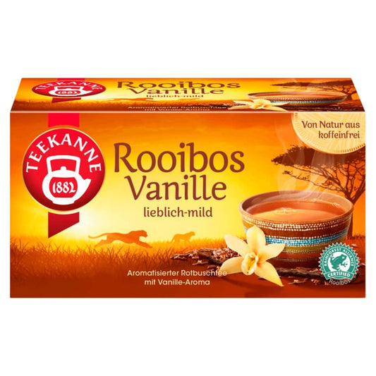 Teekanne Rooibos Vanille 35g, 20 Beutel