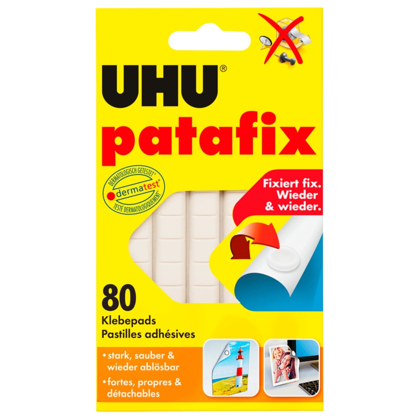 UHU Patafix Klebepads 80 Stück